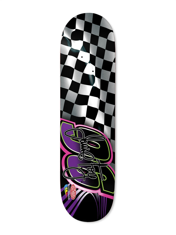 Deathwish Jamie Foy Checkered Foy 8.5'' Skateboard Deck | BLACK
