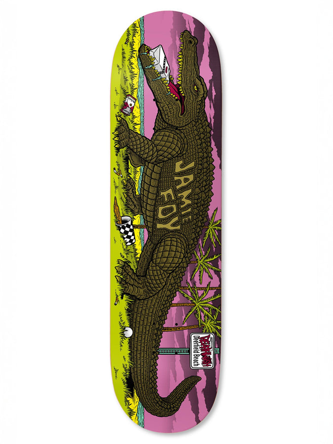 Deathwish Jamie Foy Deerfield Mascot 8.25’’ Skateboard Deck 2025 | 8.25’’