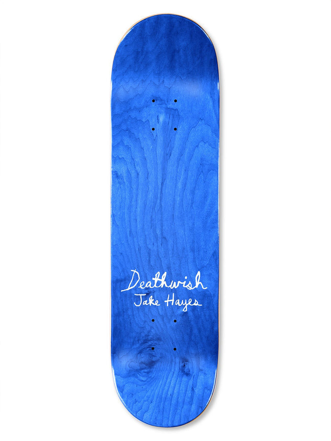 Deathwish Jake Hayes Endless Abyss 8.5'' Skateboard Deck | WHITE