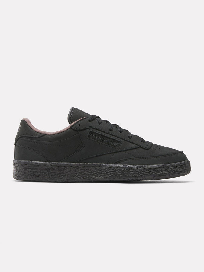 Reebok Club C 85 Vintage Black/Blk/Trek Grey Shoes Fall 2025 | BLACK/WASHED BLACK/TREK GREY