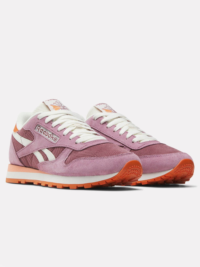 Reebok Classic Leather Blackberry/Chalk Shoes Spring 2026 | BLACKBERRY/BERRY CHILL/CHALK