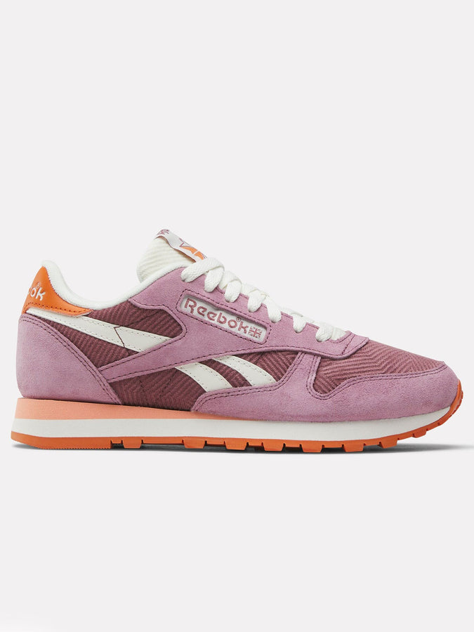 Reebok Classic Leather Blackberry/Chalk Shoes Spring 2026 | BLACKBERRY/BERRY CHILL/CHALK