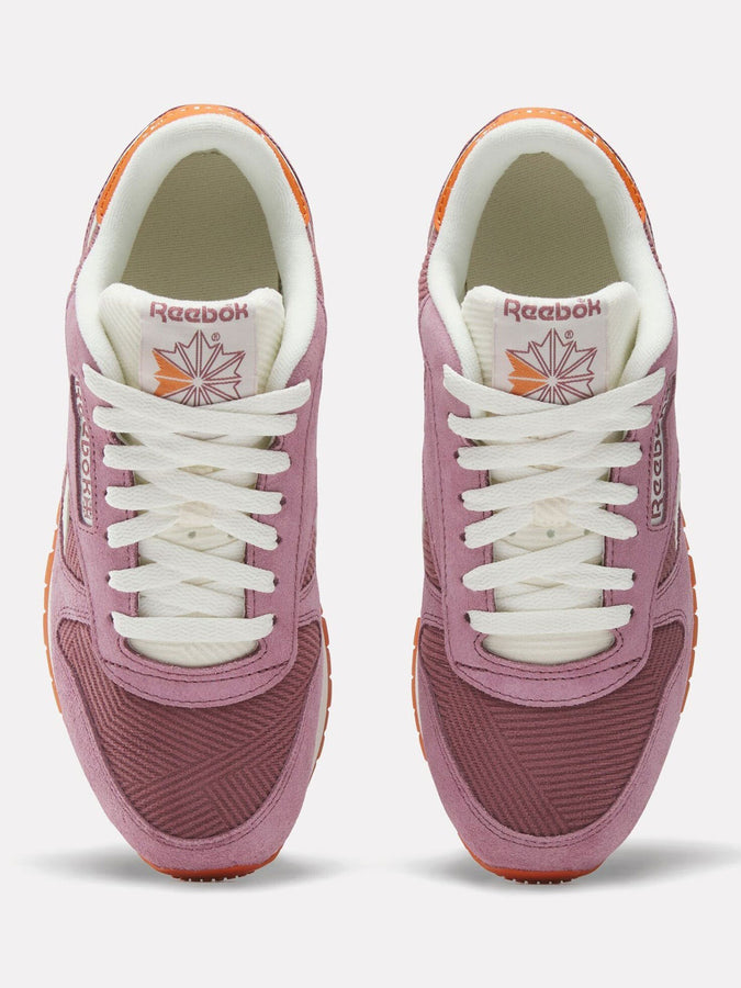 Reebok Classic Leather Blackberry/Chalk Shoes Spring 2026 | BLACKBERRY/BERRY CHILL/CHALK