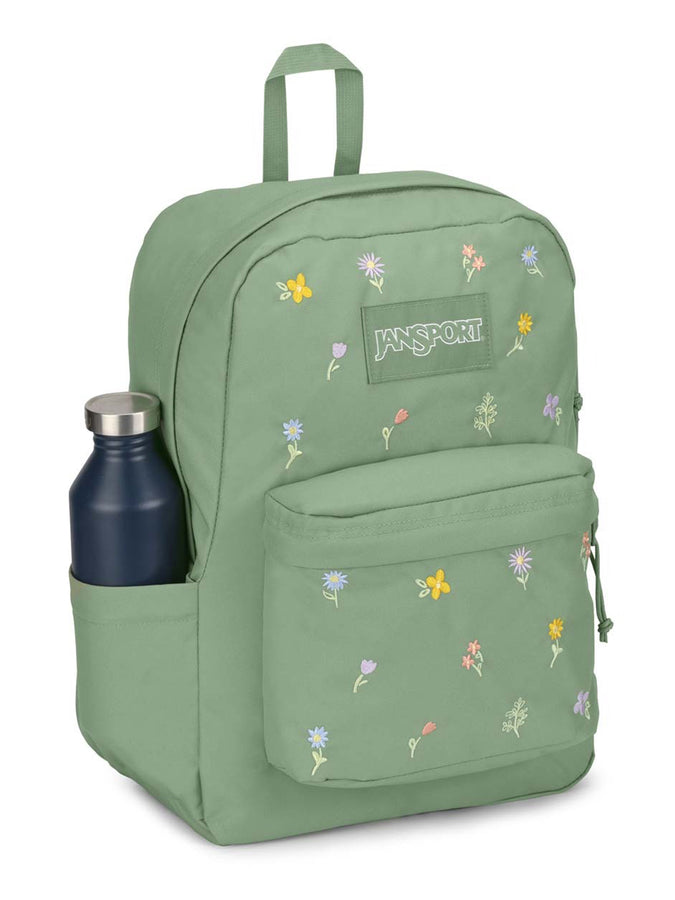 Jansport Superbreak Plus FX Backpack | EMBROIDERED BLOSSOM (Z64)