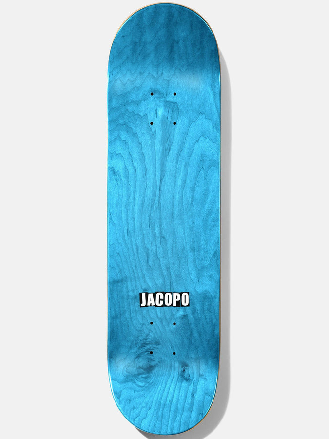 Baker Jacopo Carozzi Brand Name Blk/Gr 8.25'' Skateboard Deck | BLACK/GREEN FOIL