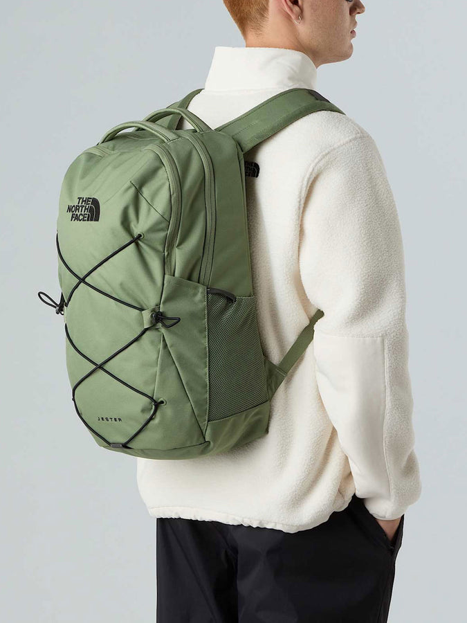 The North Face Jester Backpack Fall 2025 | BARK MIST/TNF BLACK (D0L)