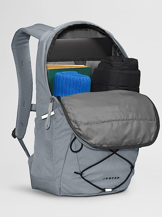 The North Face Jester Backpack | MID GREY DK HTR/TNF BLK (AIE)
