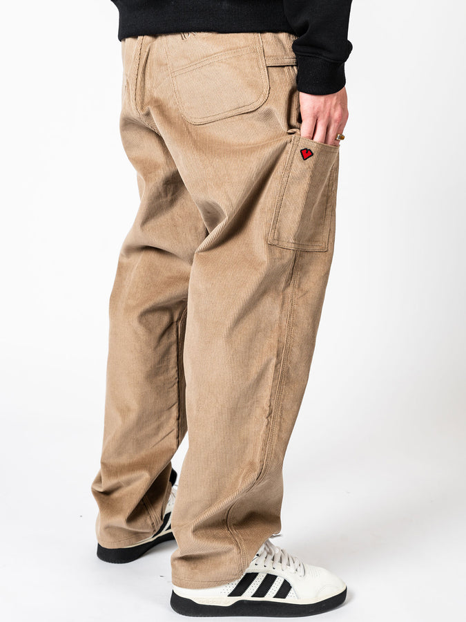 Loviah Corduroy Carpenter Pants | SAND