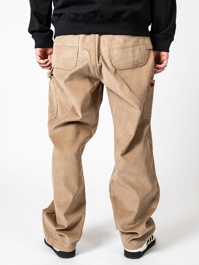 Loviah Corduroy Carpenter Pants | SAND