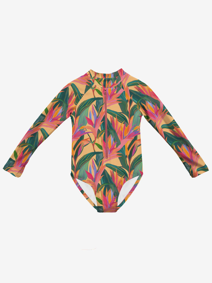Headster Jungle Mist One Piece Rashguard (Kids 2-7) Spring 2026 | MANGO