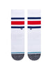 Boyd White Blue Socks