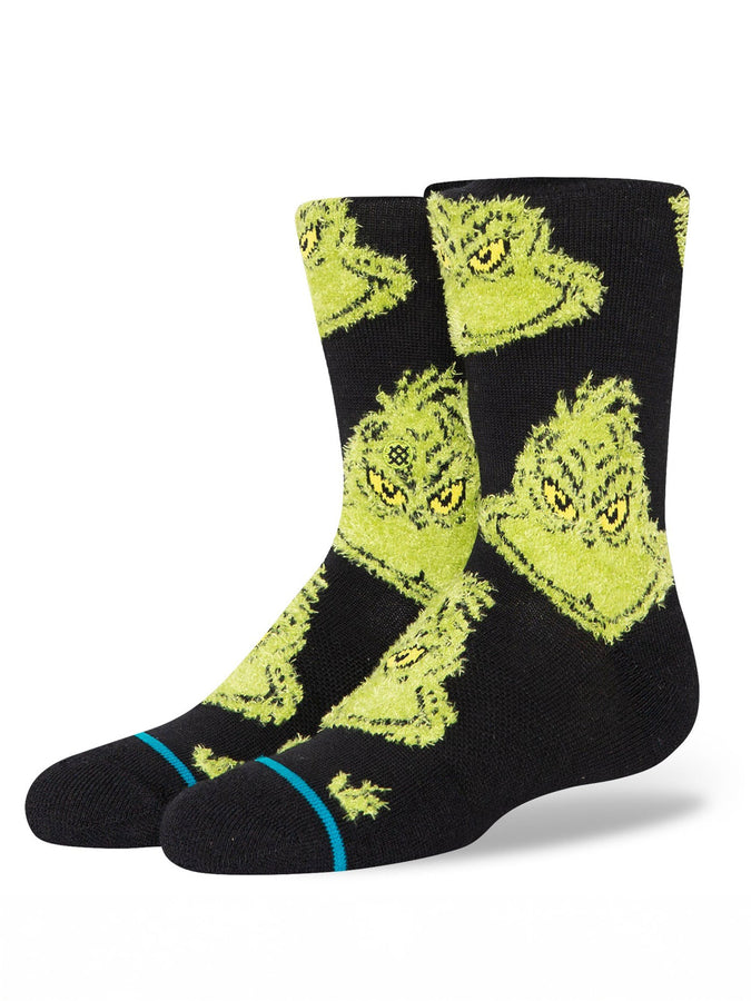 Stance x The Grinch Mean One Socks | BLACK (BLK)