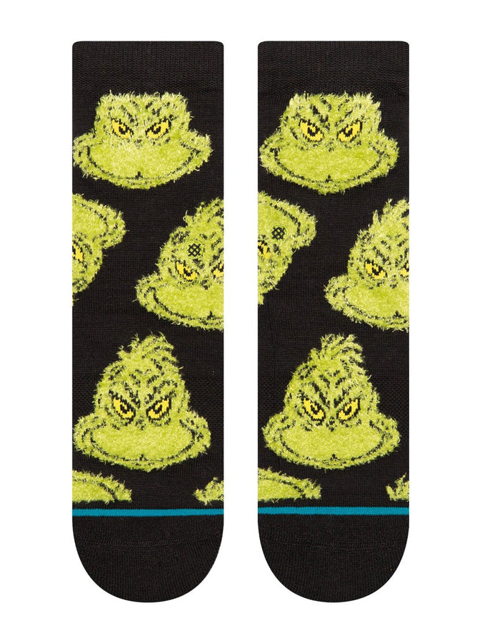 Stance x The Grinch Mean One Socks | BLACK (BLK)