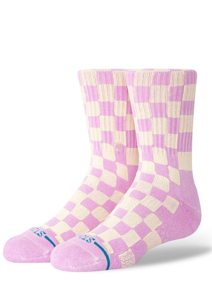 Stance Summer 2024 Checkidy Socks | LILAC ICE (LIL) 