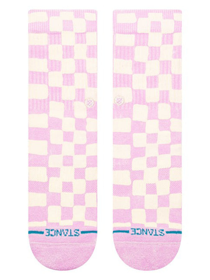 Stance Summer 2024 Checkidy Socks | LILAC ICE (LIL)