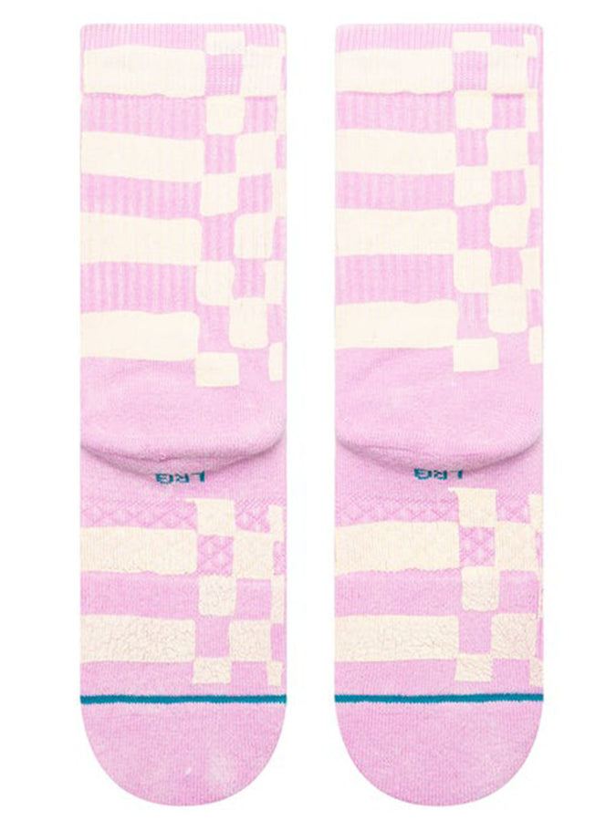 Stance Summer 2024 Checkidy Socks | LILAC ICE (LIL)