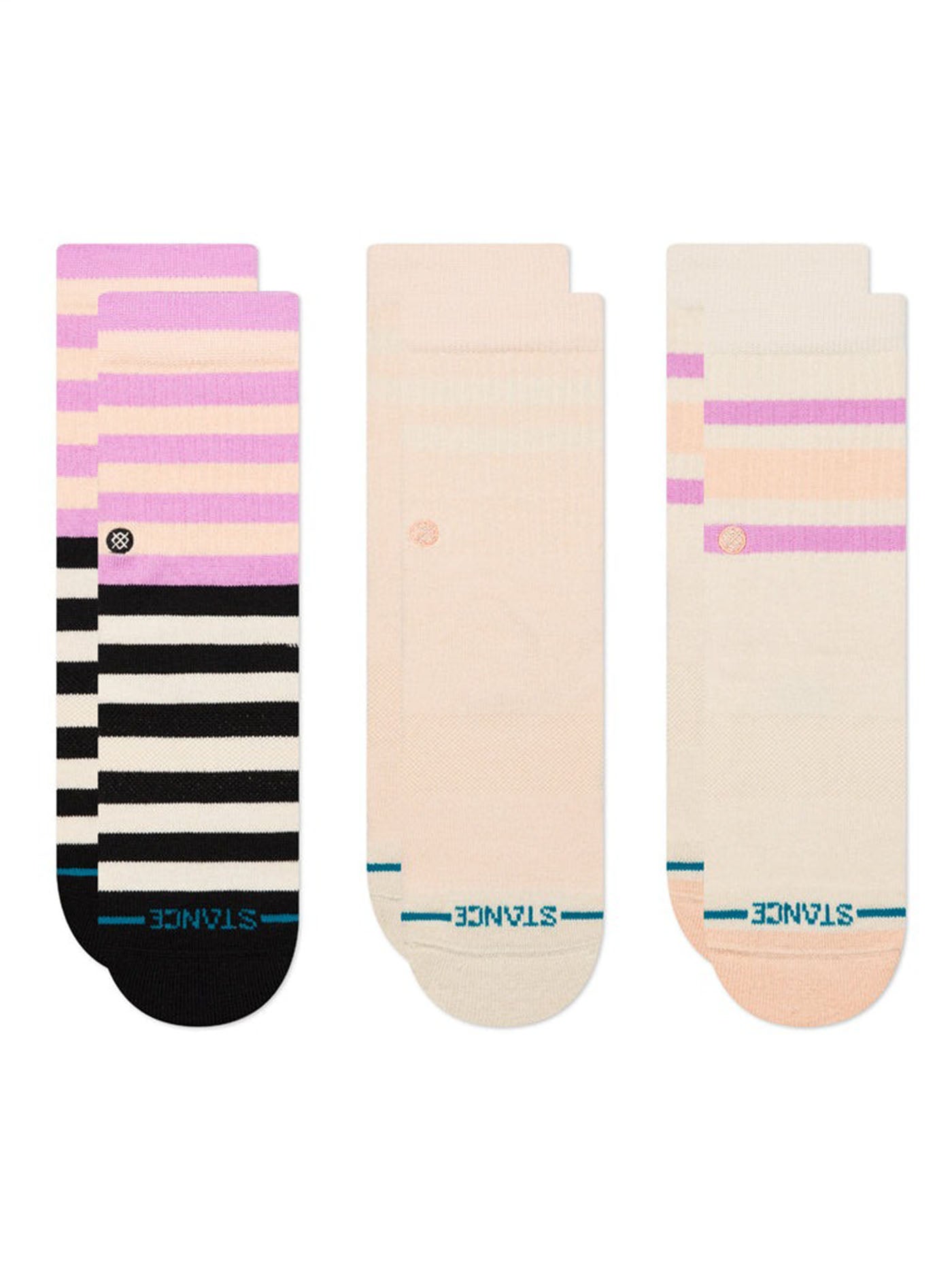 Stance Summer 2024 Melodious 3 Pack Socks (Kids)