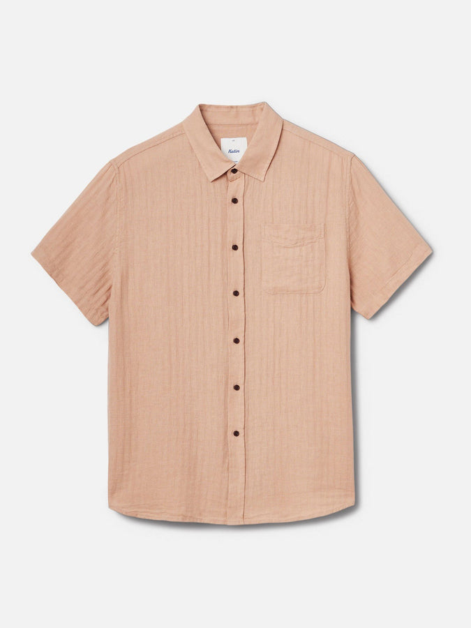Katin Alan Solid Short Sleeve Buttondown Shirt Summer 2026 | BRUSH