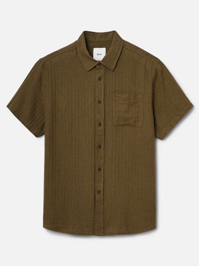 Katin Alan Solid Buttondown Shirt Spring 2026 | OLIVE NIGHT