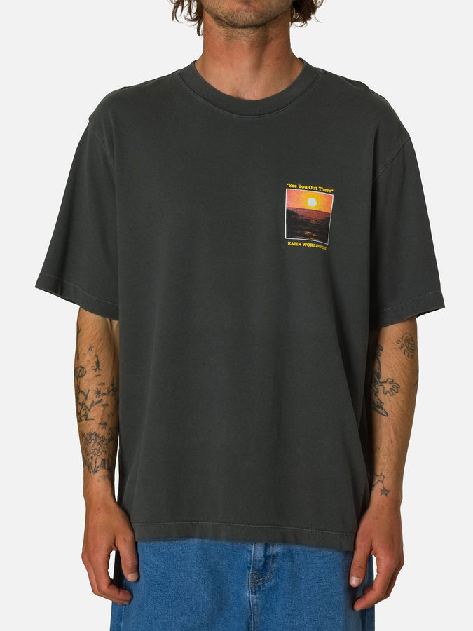 Katin Geographic Box Fit T-Shirt Spring 2026 | BLACK WASH