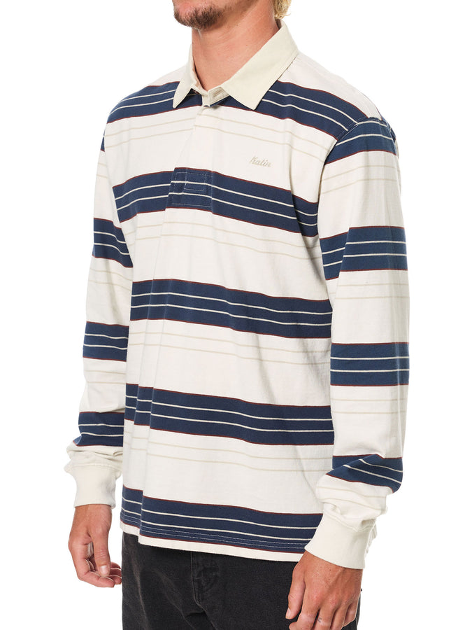 Katin Greg Rugby Long Sleeve Polo Fall 2025 | DARK BLUE