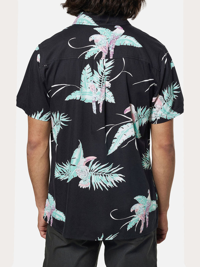 Katin Paradise Short Sleeve Buttondown Shirt Spring 2024 | BLACK