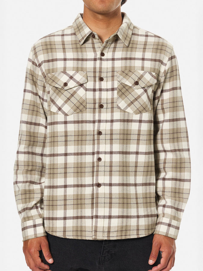 Katin Sierra Flannel Long Sleeve Buttondown Shirt Holiday 2025 | VINTAGE KHAKI