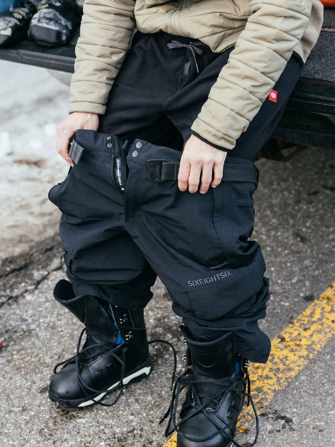 686 Smarty 3-In-1 Cargo 2027 – Insulated Pants | BLACK (BLK)