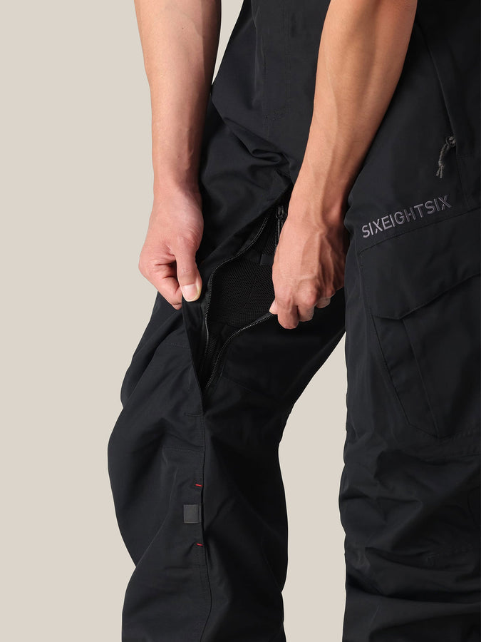 686 Smarty 3-In-1 Cargo 2027 – Insulated Pants | BLACK (BLK)