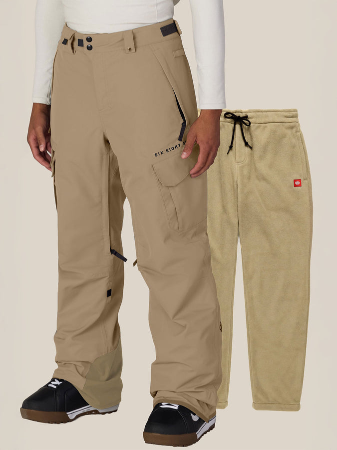 686 Smarty 3-In-1 Cargo 2027 – Insulated Pants | KHAKI (KHA)