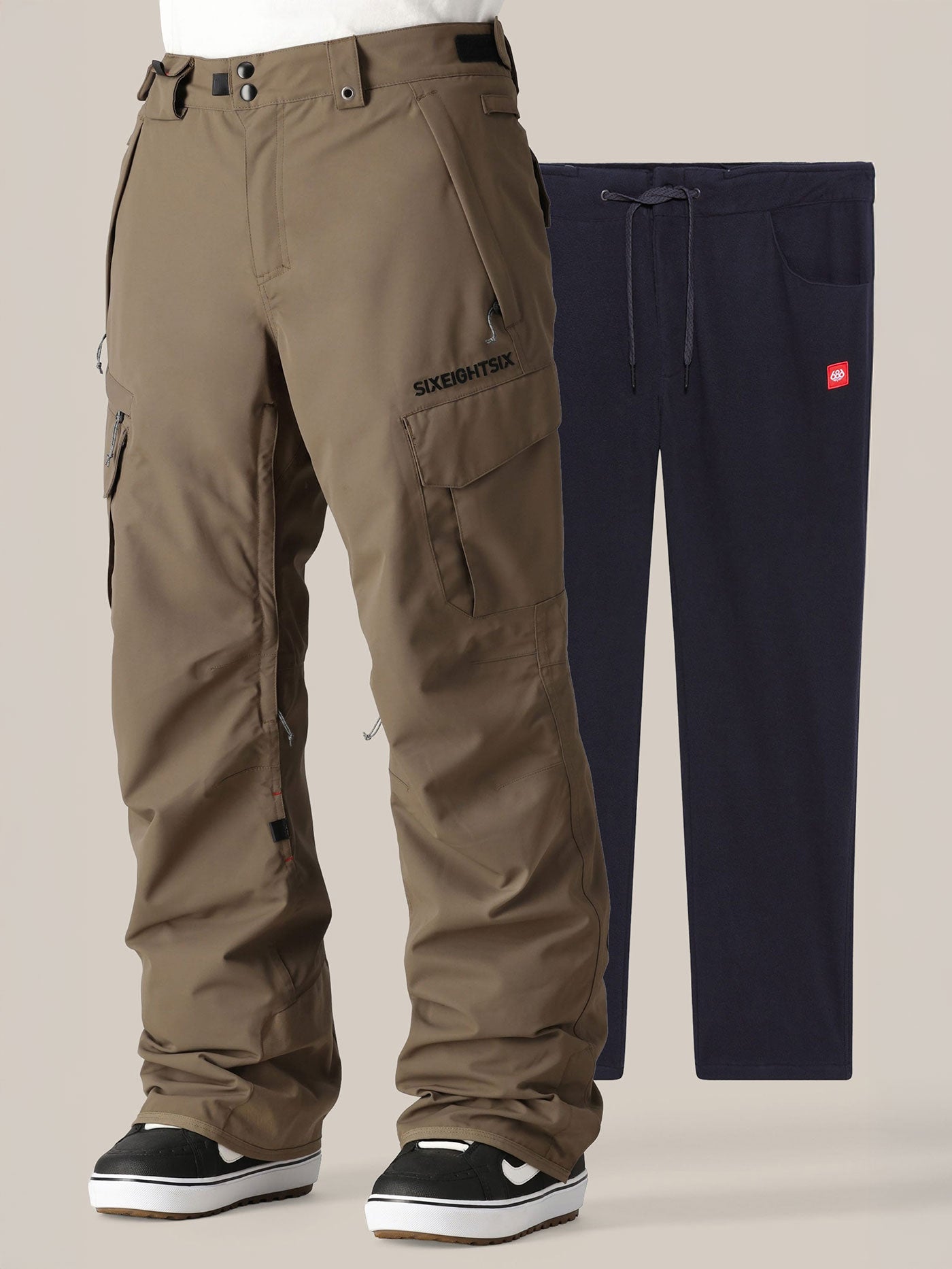 686 Smarty 3-In-1 Cargo Tabacco Pants Winter 2026 EMPIRE