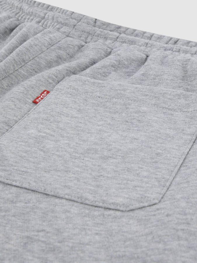 Levis Mini Batwing French Terry Grey Heather Shorts Spring 26 | GREY HEATHER (C87)