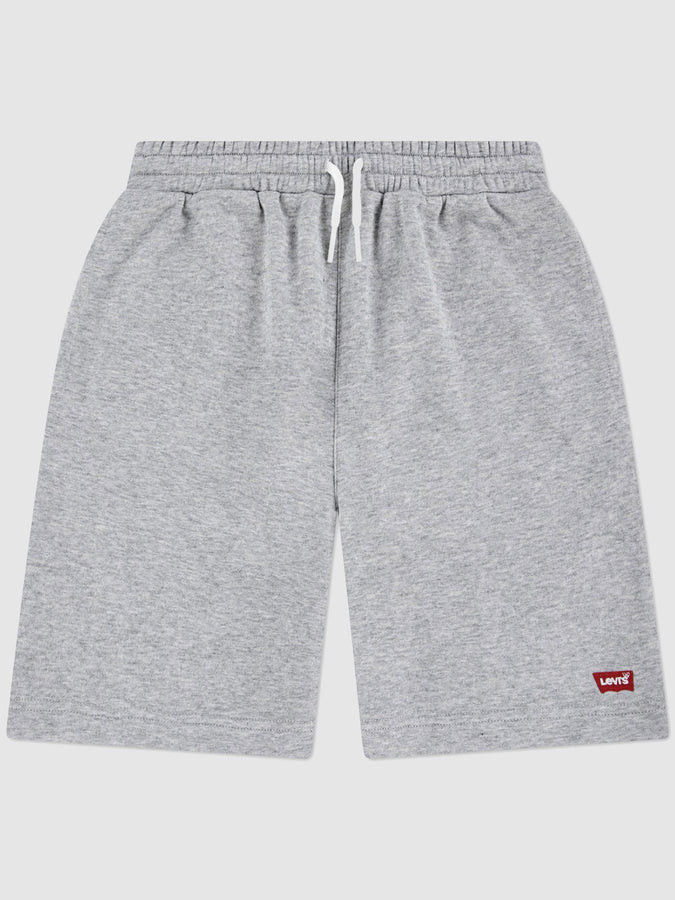 Levis Mini Batwing French Terry Grey Heather Shorts Spring 26 | GREY HEATHER (C87)