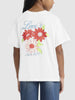 Levis Floral Oversized Bright White T-Shirt Spring 2026