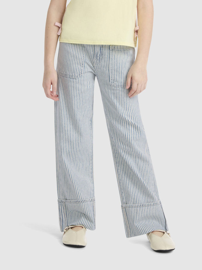 Levis Railroad Stripe Wide Leg Off The Rail Jeans Spring 2026 | OFF THE RAIL (LD8)