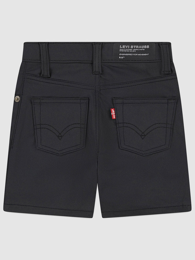 Levis 511 Slim Tech Jet Black Shorts Spring 2026 | JET BLACK (G52)