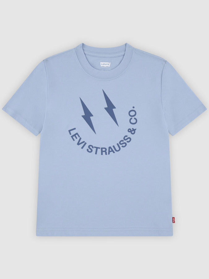 Levis Smile For Levis Chambray Blue T-Shirt Spring 2026 | CHAMBRAY BLUE (UF6)