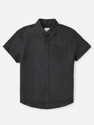 Katin Alan Solid Short Sleeve Buttondown Shirt Spring 2024
