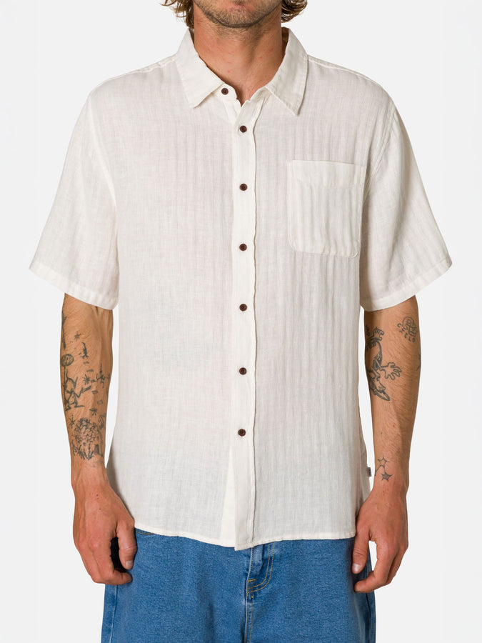 Katin Alan Solid Buttondown Shirt Spring 2026 | VINTAGE WHITE