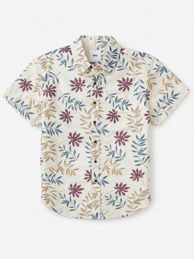 Katin Rockaway Short Sleeve Buttondown Shirt Spring 2024 | VINTAGE WHITE
