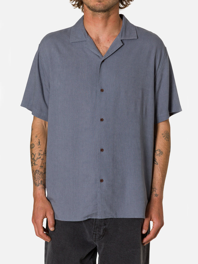 Katin Teller Short Sleeve Buttondown Shirt Spring 2026 | TEMPEST BLUE
