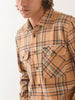 Brixton Bowery Flannel Long Sleeve Buttondown Shirt Fall 2026