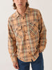 Brixton Bowery Flannel Long Sleeve Buttondown Shirt Fall 2026