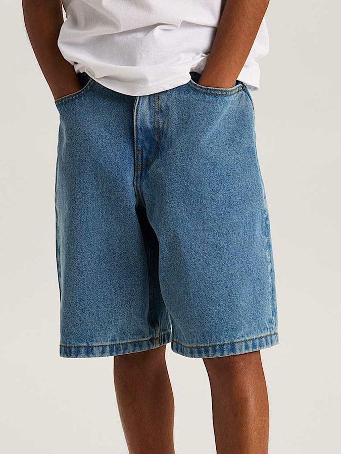 Vans Check-5 Baggy Denim Shorts Spring 2026 | STONEWASH BLUE (CDX)