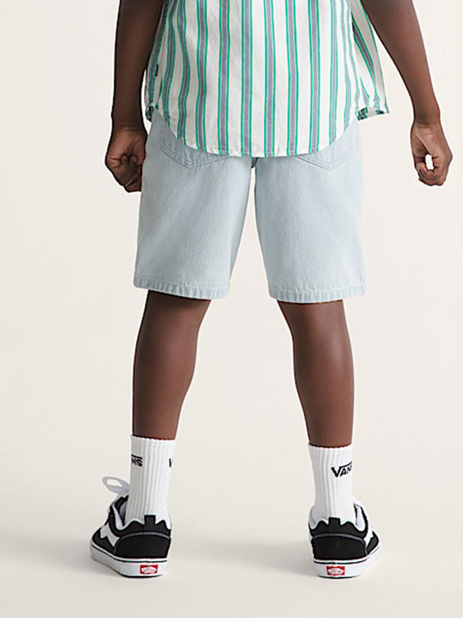 Vans Check-5 Baggy Denim Shorts Spring 2026 | BLUE ICE (CYR)