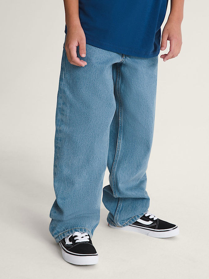 Vans Check-5 Loose Stonewash Blue Jeans | STONEWASH BLUE (CDX)