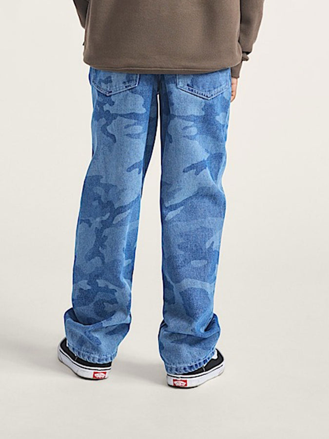 Vans Check-5 Loose Camo Printed Jeans Fall 2025 | STONEWASH BLUE (CDX)
