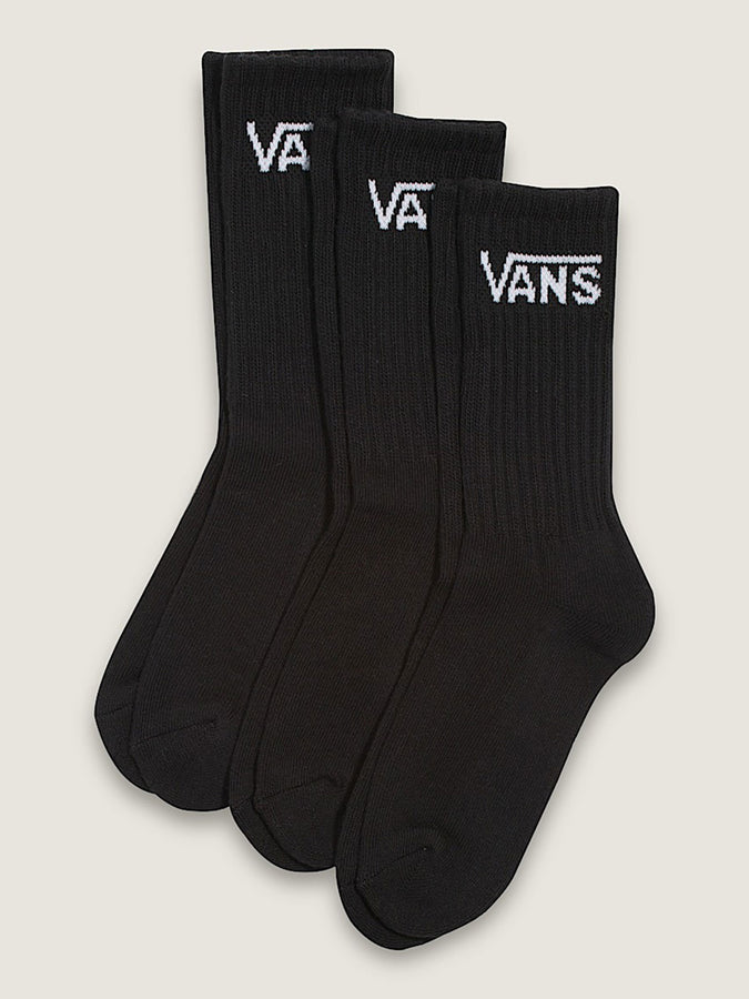 Vans Classic 3 Pack Socks | BLACK (BLK)