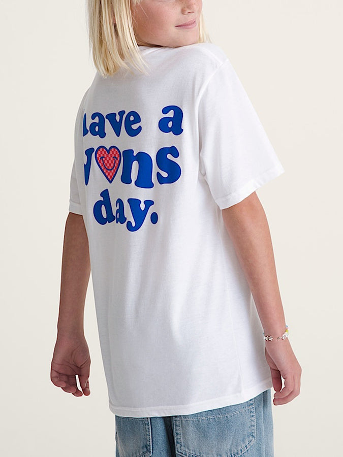 Vans Have A Vans Day T-Shirt (Youth 7-14) Summer 2026 | WHITE (WHT)