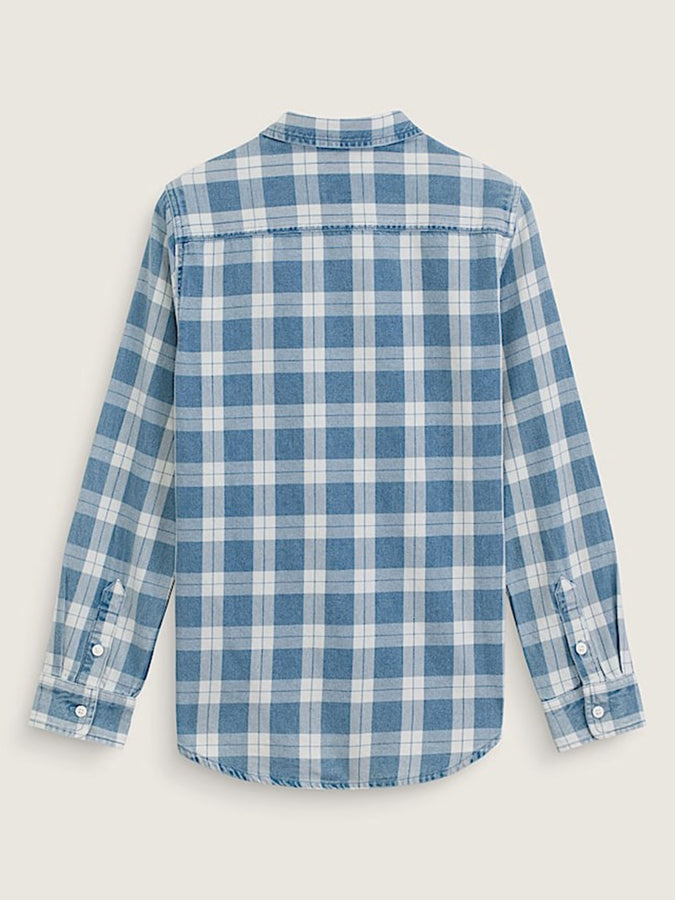 Vans Lawson Vintage Indigo L/S Buttondown Shirt Fall 2026 | BLEACH INDIGO (HEC)